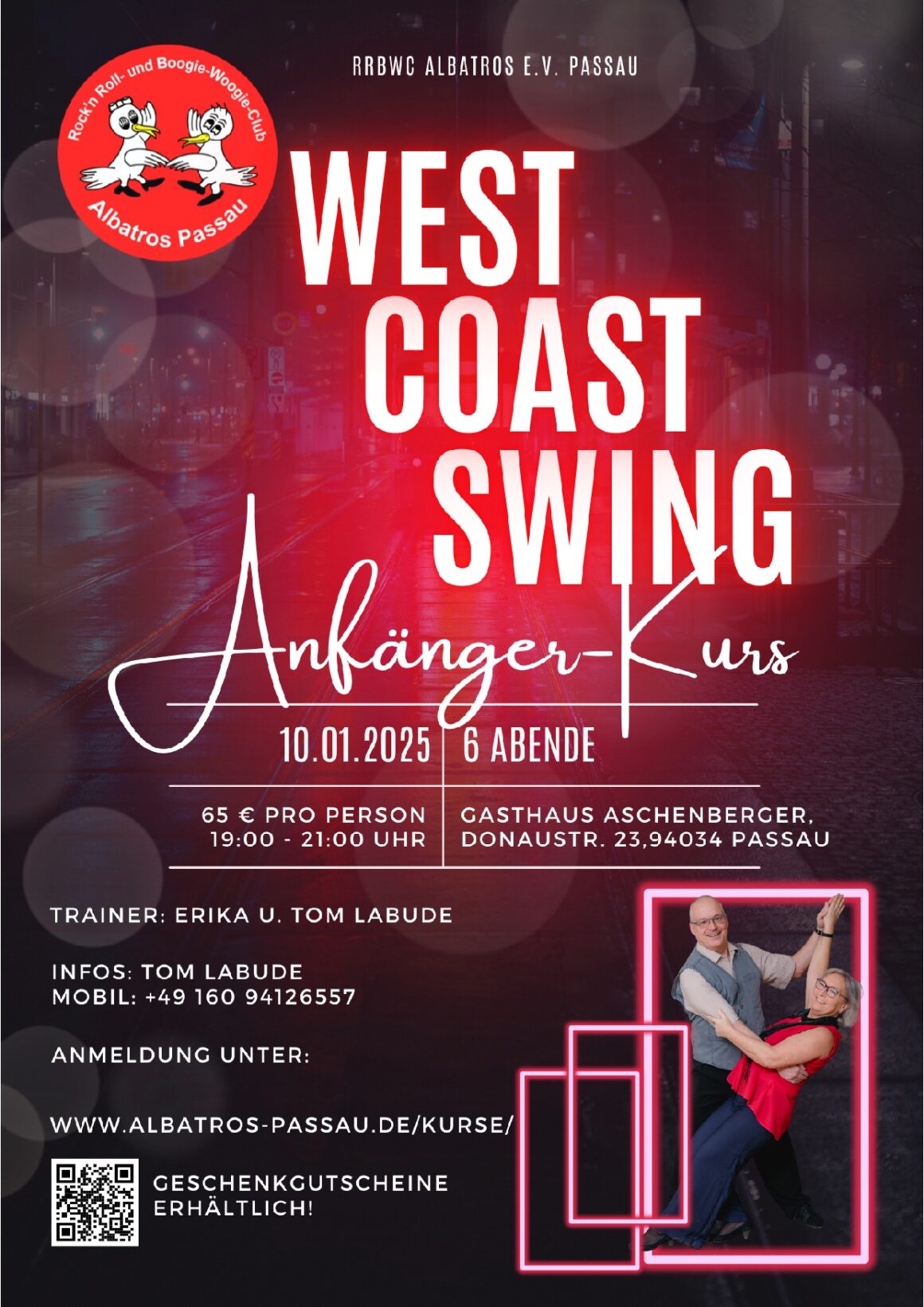 West Coast Swing für Anfänger